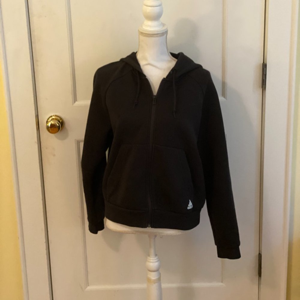 Cropped Adidas Zip up Hoodie Like New